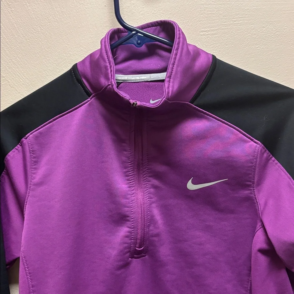 Awesome Nike Running Purple and Black Top medium