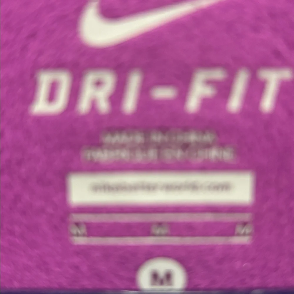 Awesome Nike Running Purple and Black Top medium