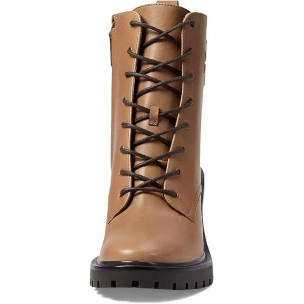 Tory Burch Women's Double T Lug High Heel‎ Boots