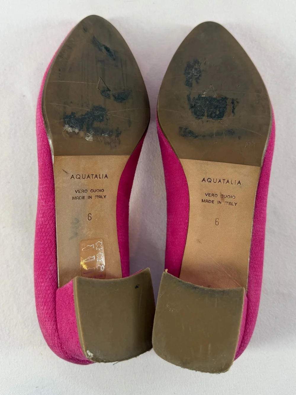 Aquatalia textured italy toe