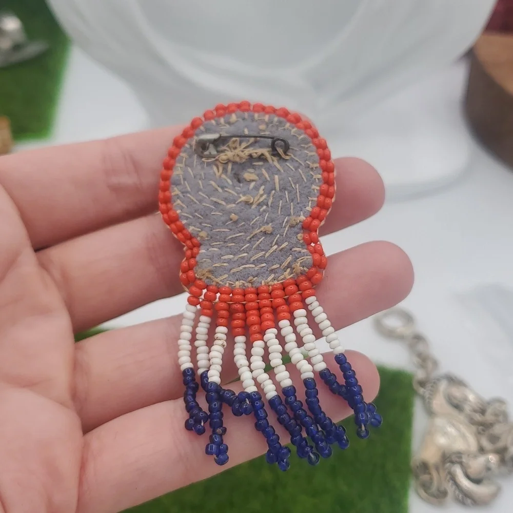 N/A patriotic beaded