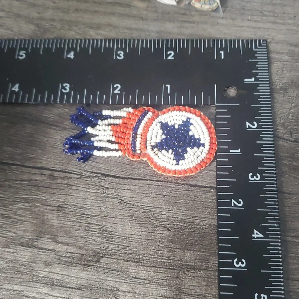 N/A patriotic beaded