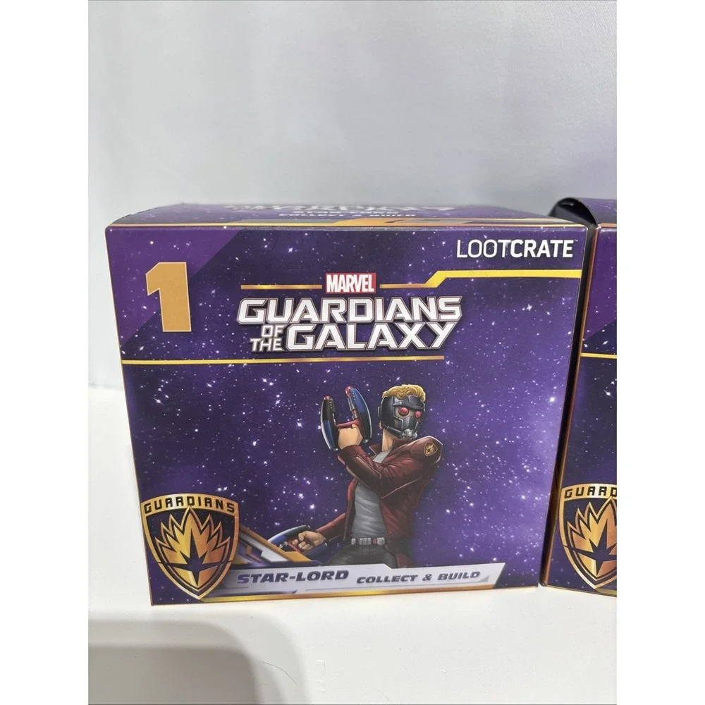 Loot Crate Marvel Guardians Of The Galaxy Star-Lord Rocket Raccoon‎ Gamora