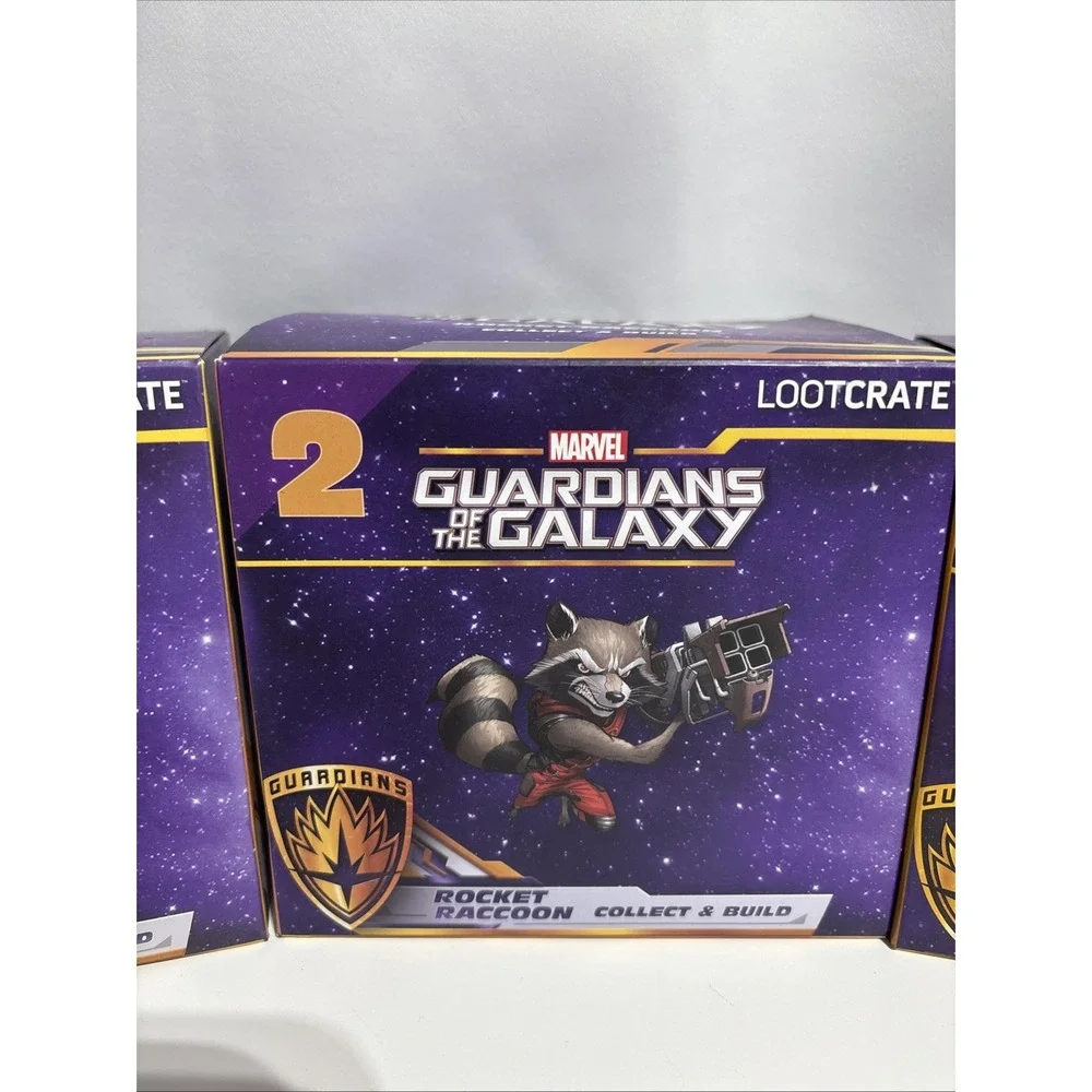Loot Crate Marvel Guardians Of The Galaxy Star-Lord Rocket Raccoon‎ Gamora