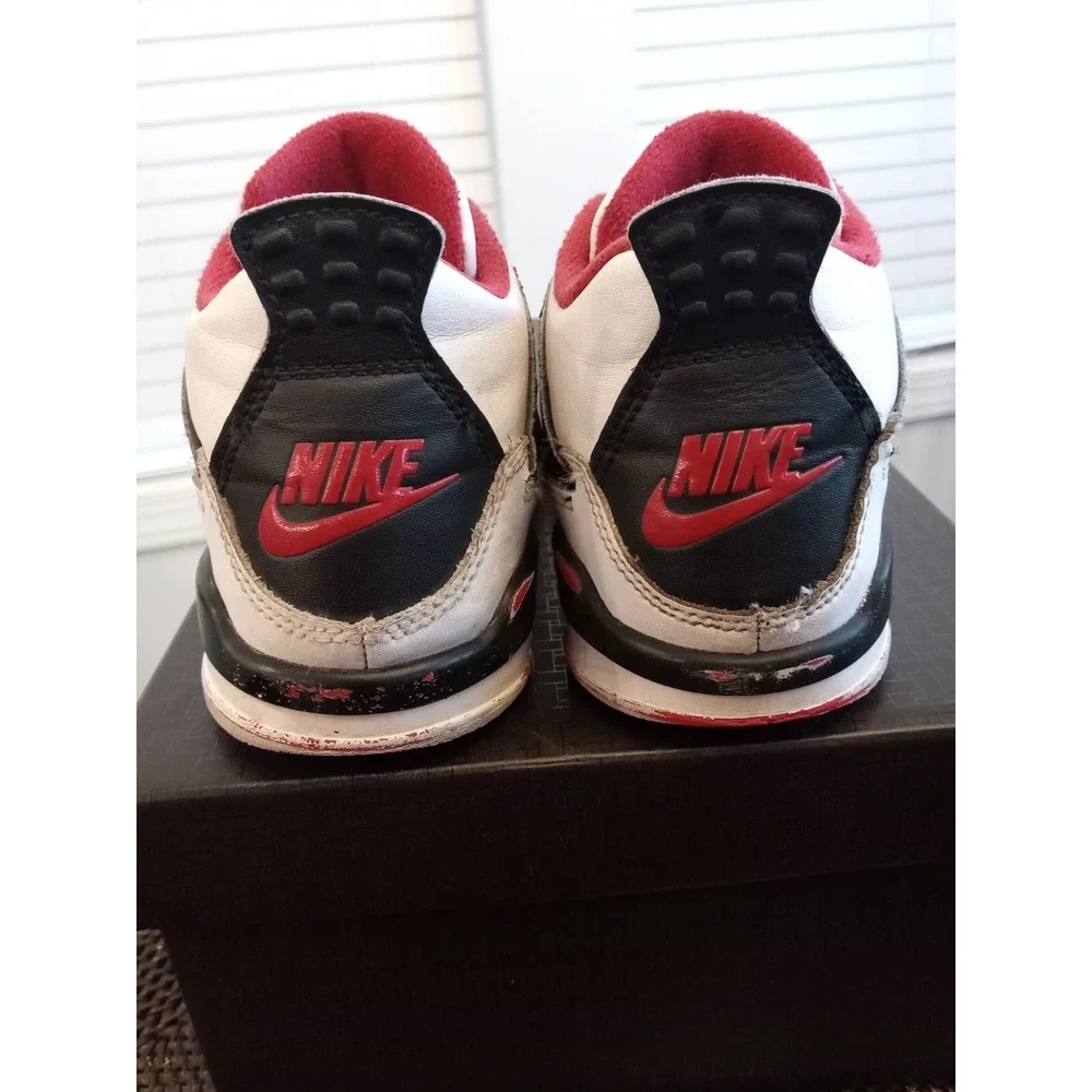 Nike Air Jordan 4 Retro OG PS Fire Red 2020 BQ7669-160 Size 13C‎