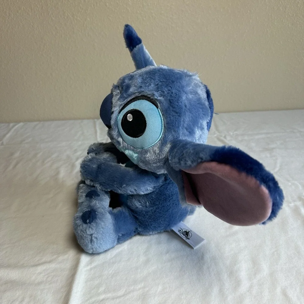 Disney Parks Stitch (Lilo & Stitch) Big‎ Feet Stuffed Soft Cuddle Plush Toy Flaw