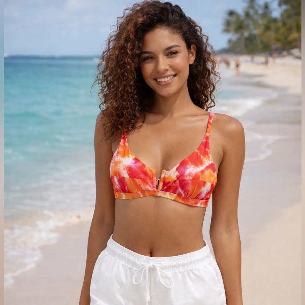 NWT, Rio De Sol, Adjustable Straps, Coastal, Vacation, Swim, Bikini,Size Medium