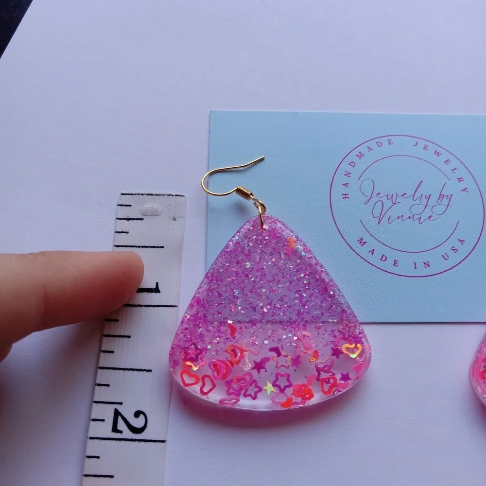 Hand Crafted these earrings