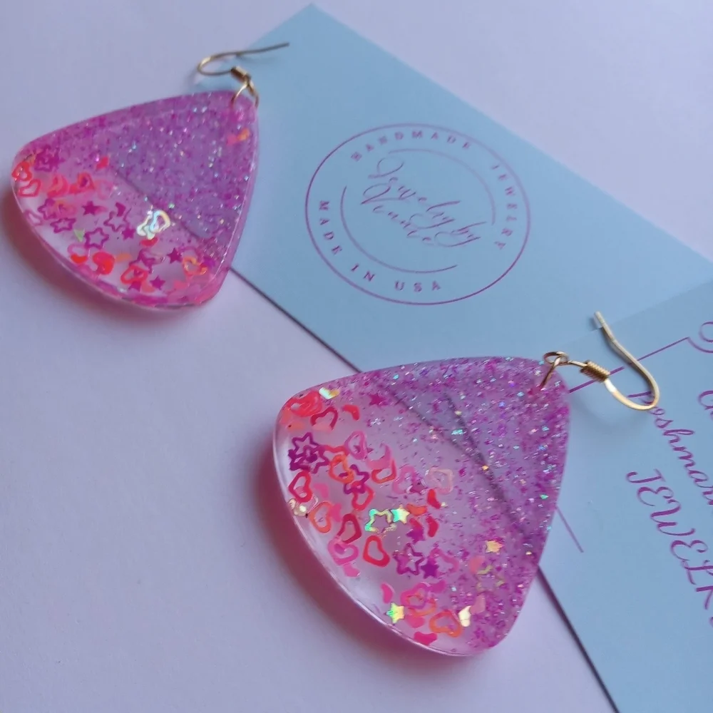 Hand Crafted these earrings