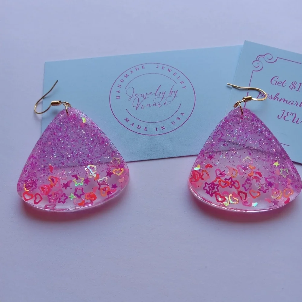 Hand Crafted these earrings