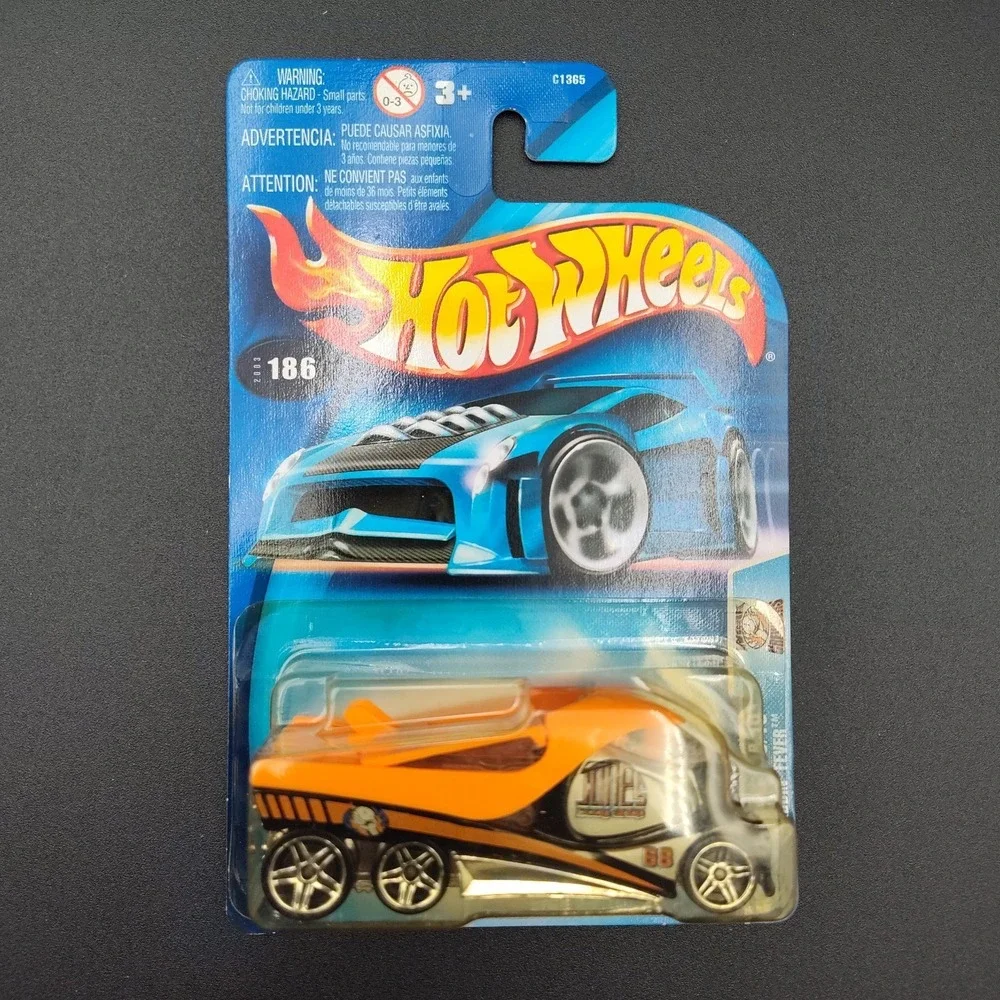Hot Wheels #186 Cabbin' Fever 2003 Work Crewsers‎ 9/10 PR5 Truck & Card