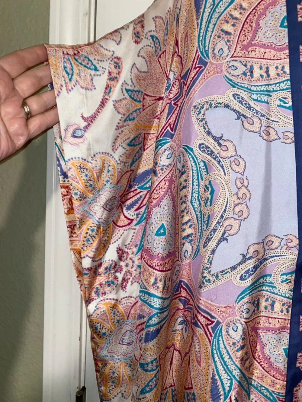 Chicos silk paisley