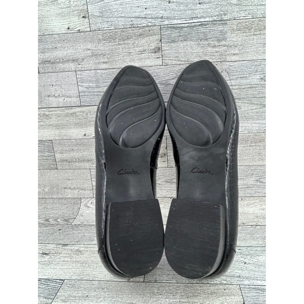 Clarks they embossed
