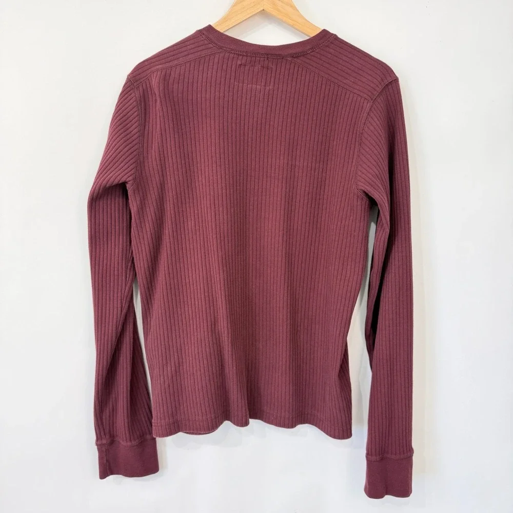 Abercrombie & Fitch maroon long