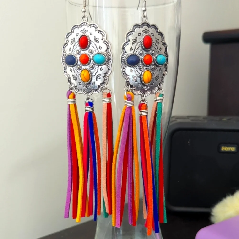 N/A vibrant earrings
