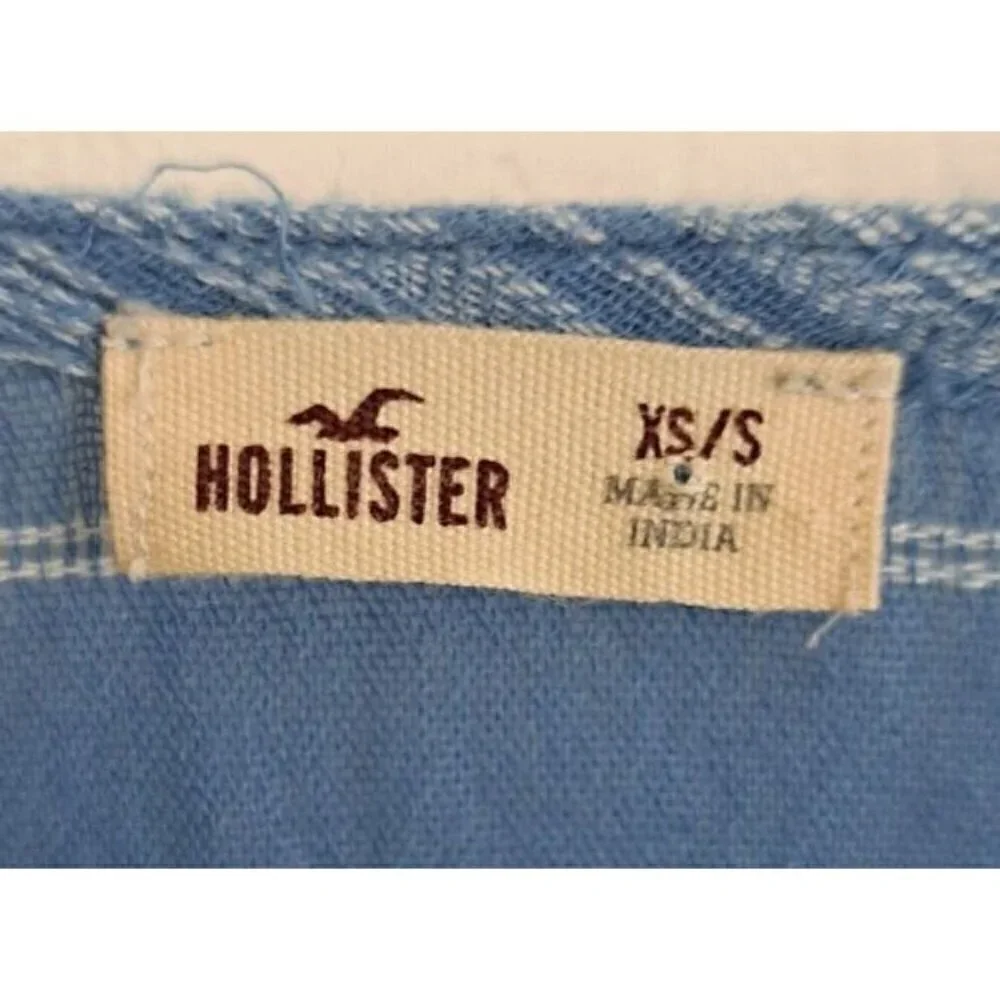 Hollister blue white