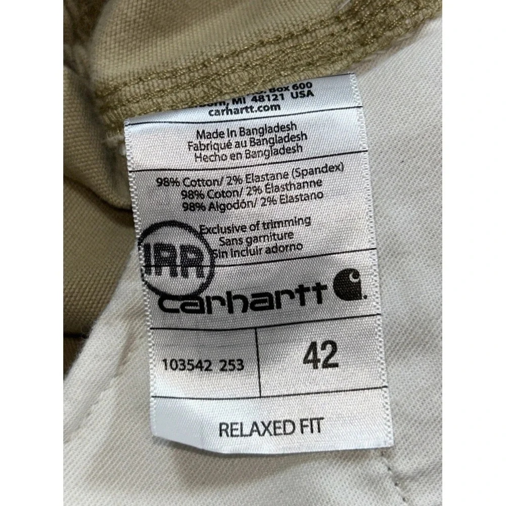 Carhartt IRR Relaxed Fit Cargo Men's Size 42 Shorts 2 PAIRS‎