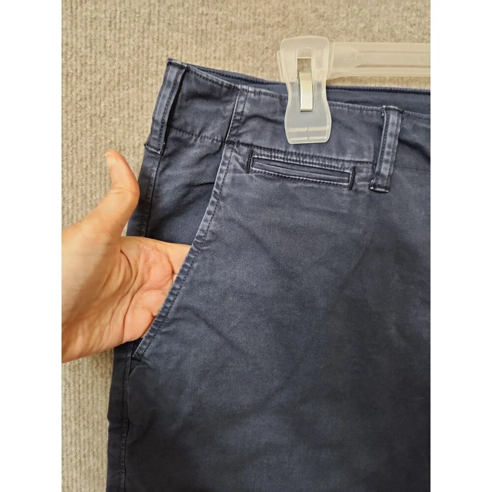 American Eagle Next Level Flex Shorts Mens 34 Blue Classic Fit Stretch