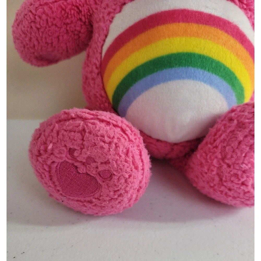 Care Bears Cheer Bear Pink Bear Soft Cute Cuddle Plush Stuffed Animal‎ Toy 14
