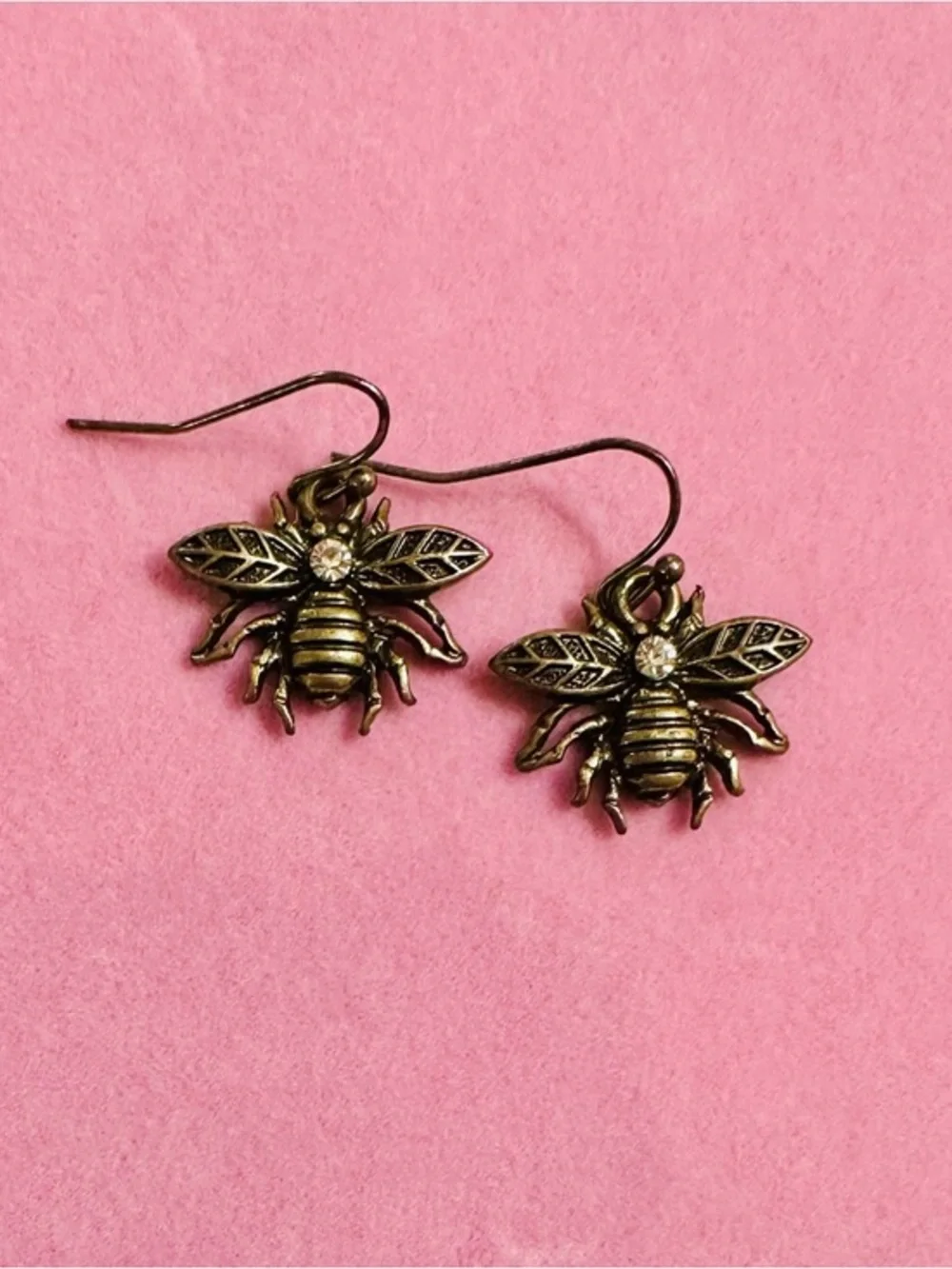 Vintage Style Bee Earrings