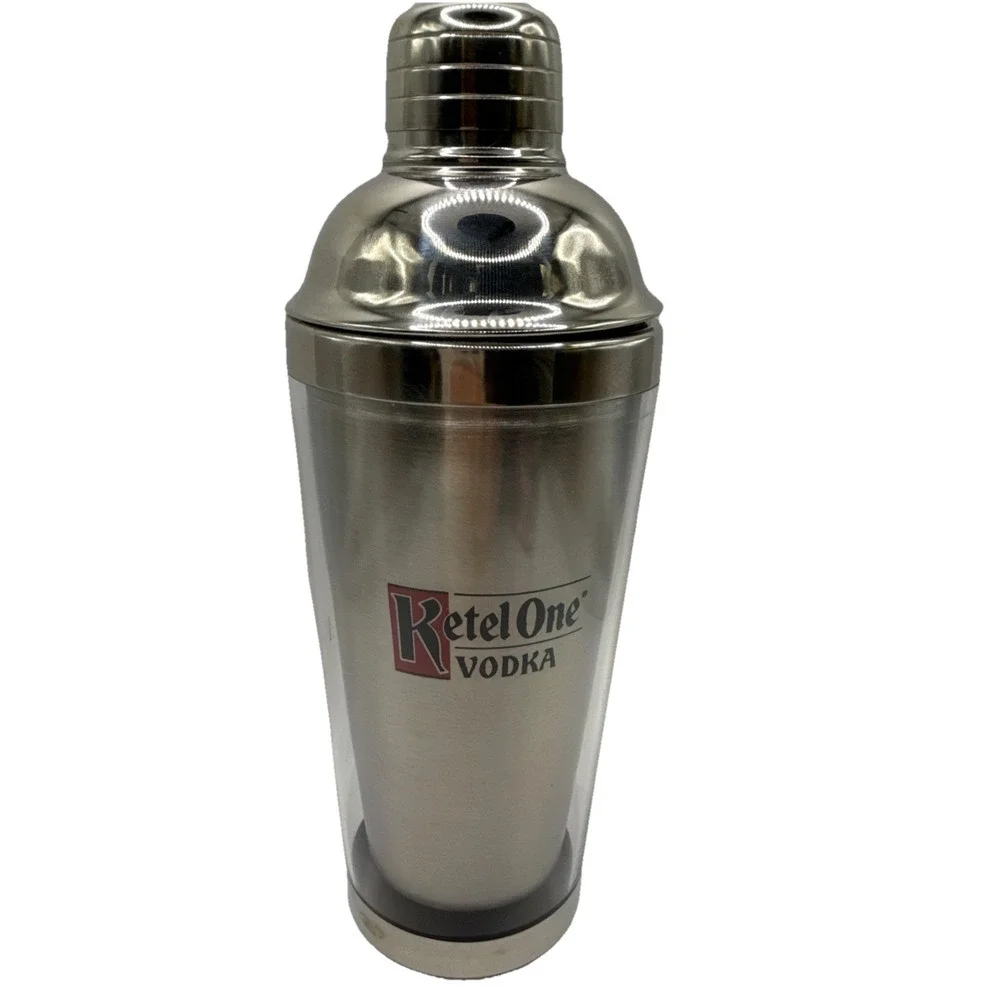 Ketel One Vodka Bar Cocktail Shaker Martini Party 16 oz. Stainless‎ Steel