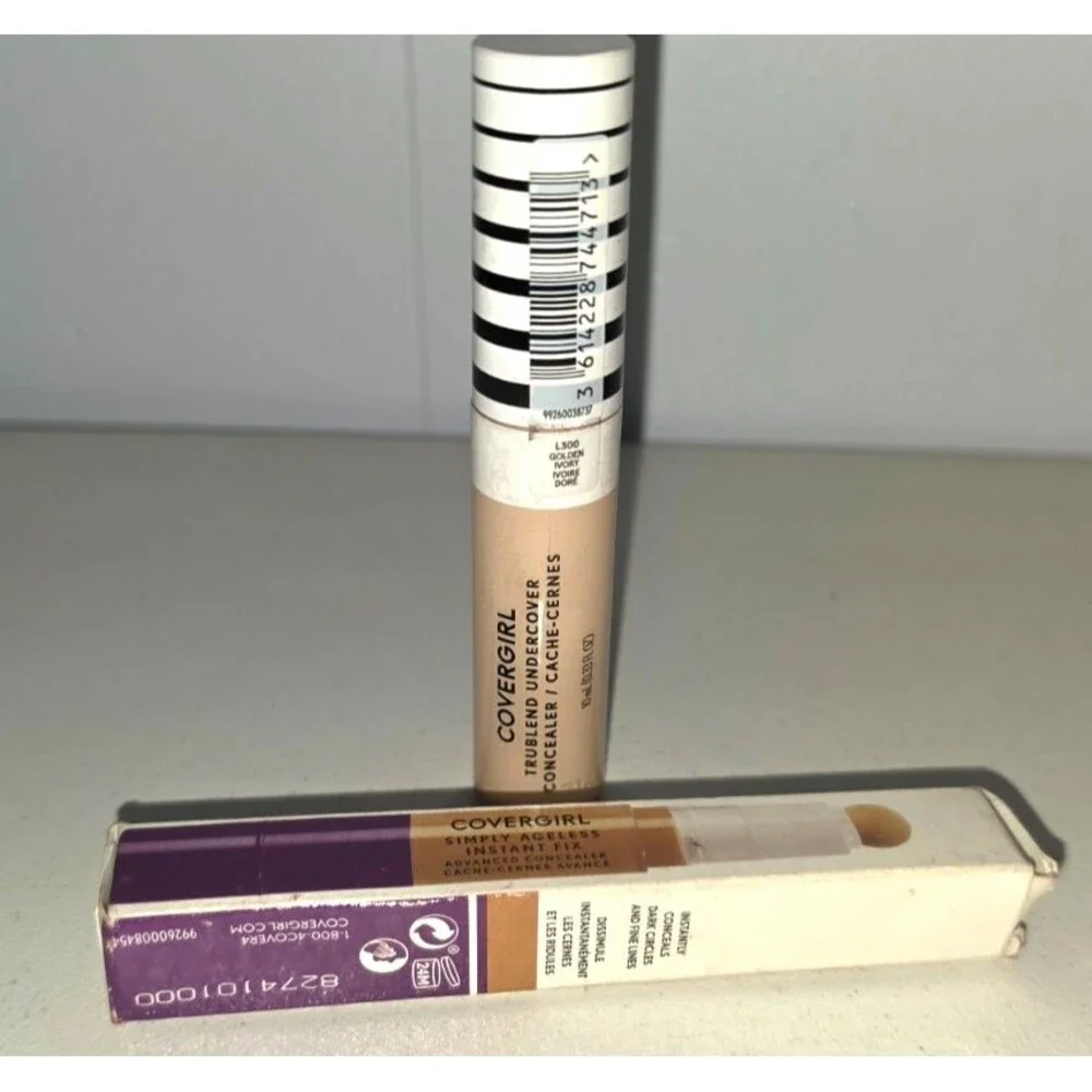 Covergirl Shimmering Ageless Instant Fix Concealer & Covergirl Trublend NEW