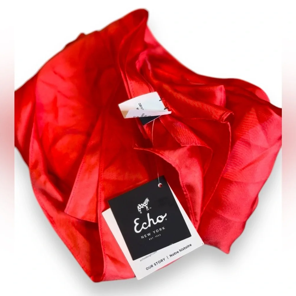 Echo oversized silk