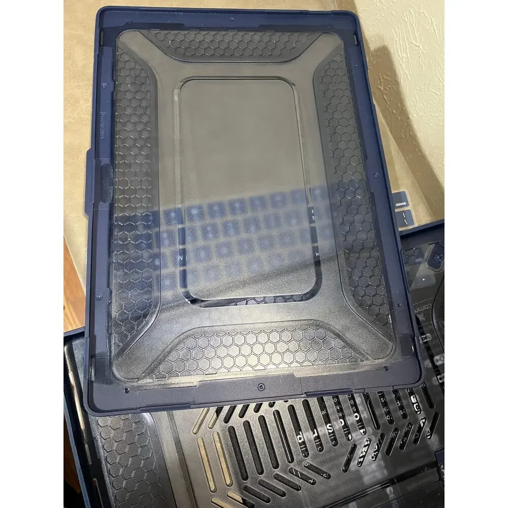 SEYMAC Stock Case For MacBook Pro 16 Inch, Shock-Absorbing Protection With-Blue