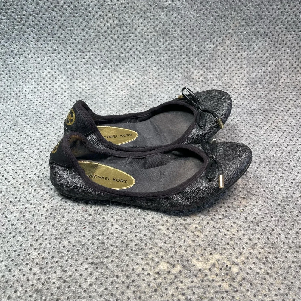Michael Kors Black Ballet Flats Size 6 Women’s