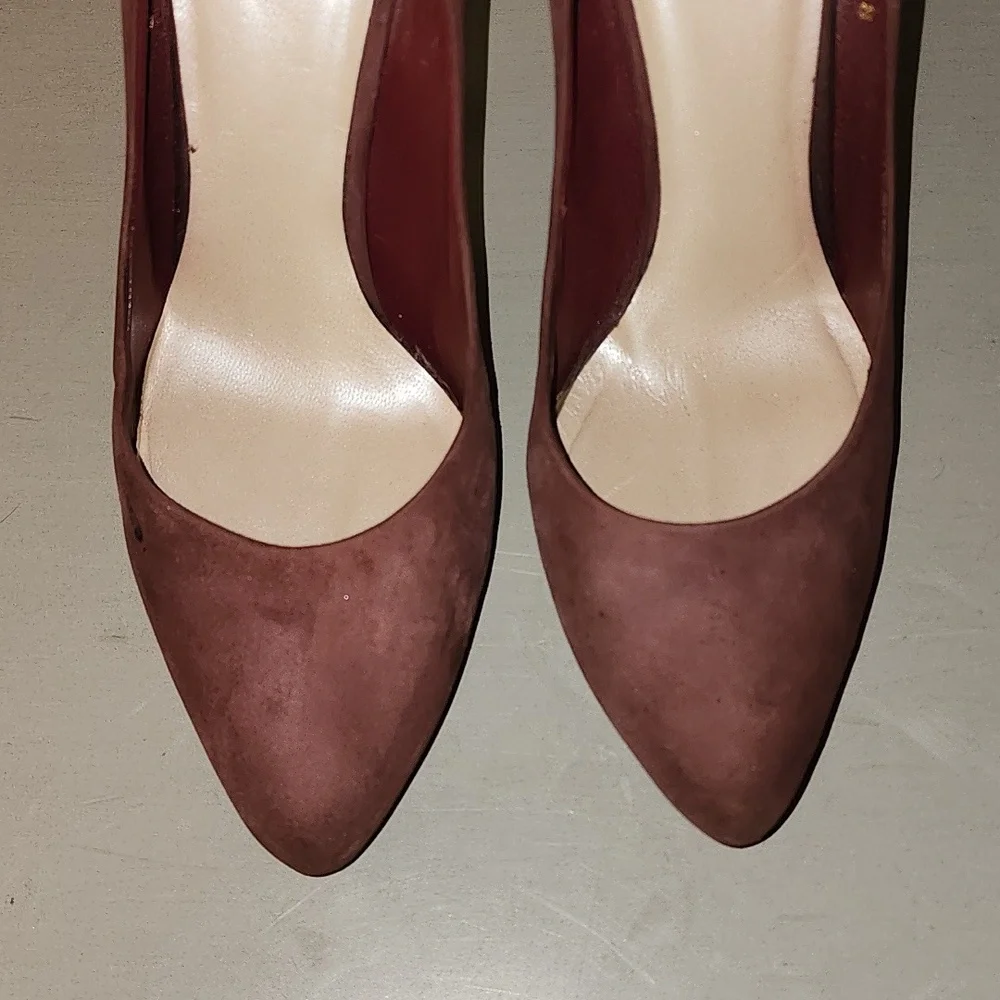 Dior Elegant Burgundy Stiletto  High Heels