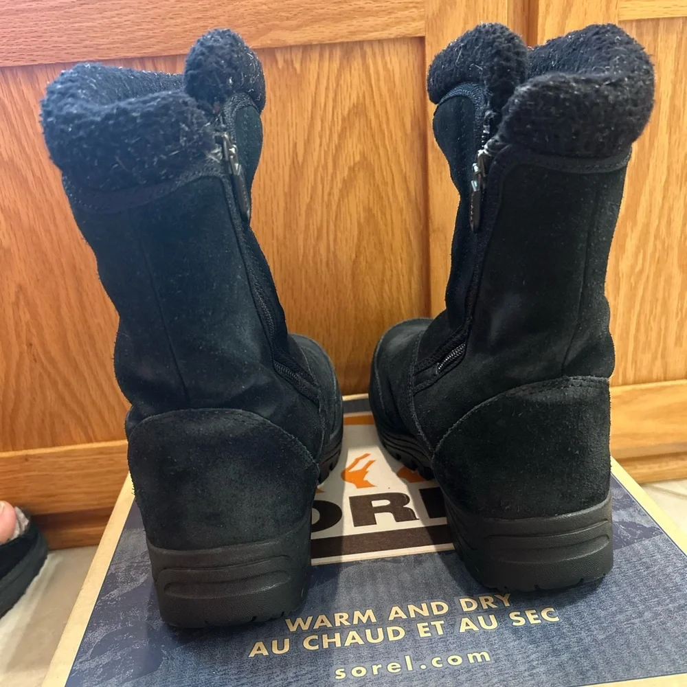 Sorel‎ Waterfall Women’s Waterproof Black Winter Boots 7.5
