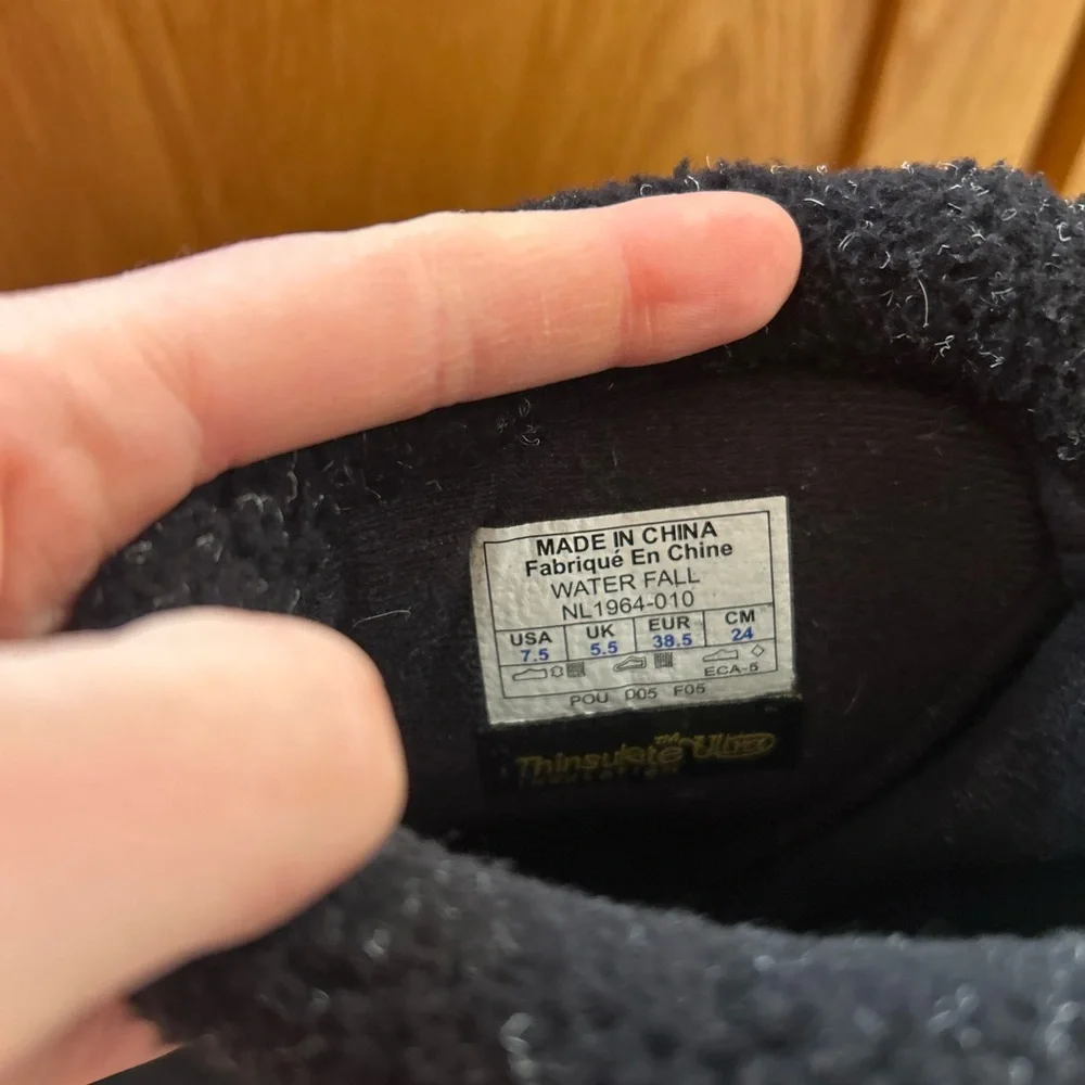 Sorel‎ Waterfall Women’s Waterproof Black Winter Boots 7.5