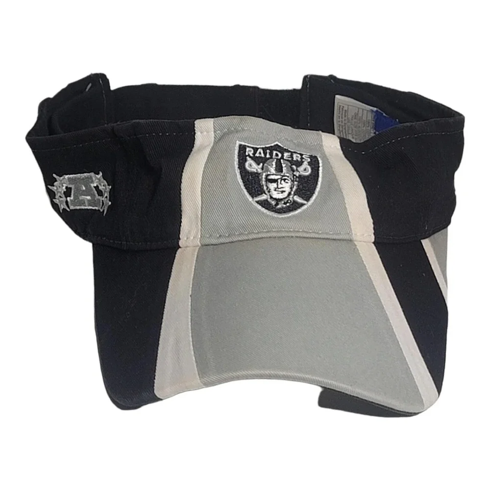 Reebok Raiders Sun Visor‎ Adjustable Hat Cap