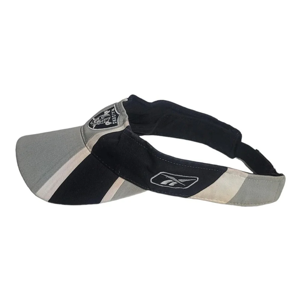 Reebok Raiders Sun Visor‎ Adjustable Hat Cap