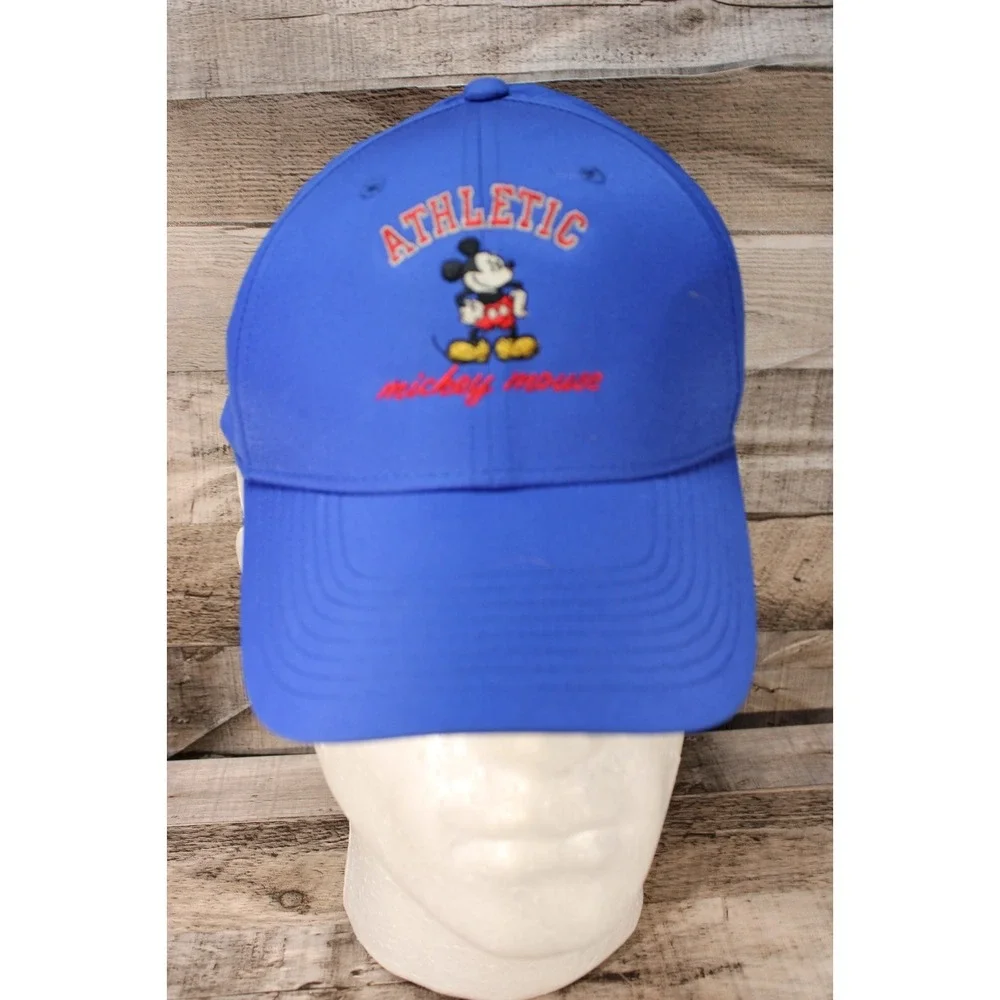 Nike‎ Dri Fit Disney World Hat Blue Adjustable Mickey Mouse Athletic Club
