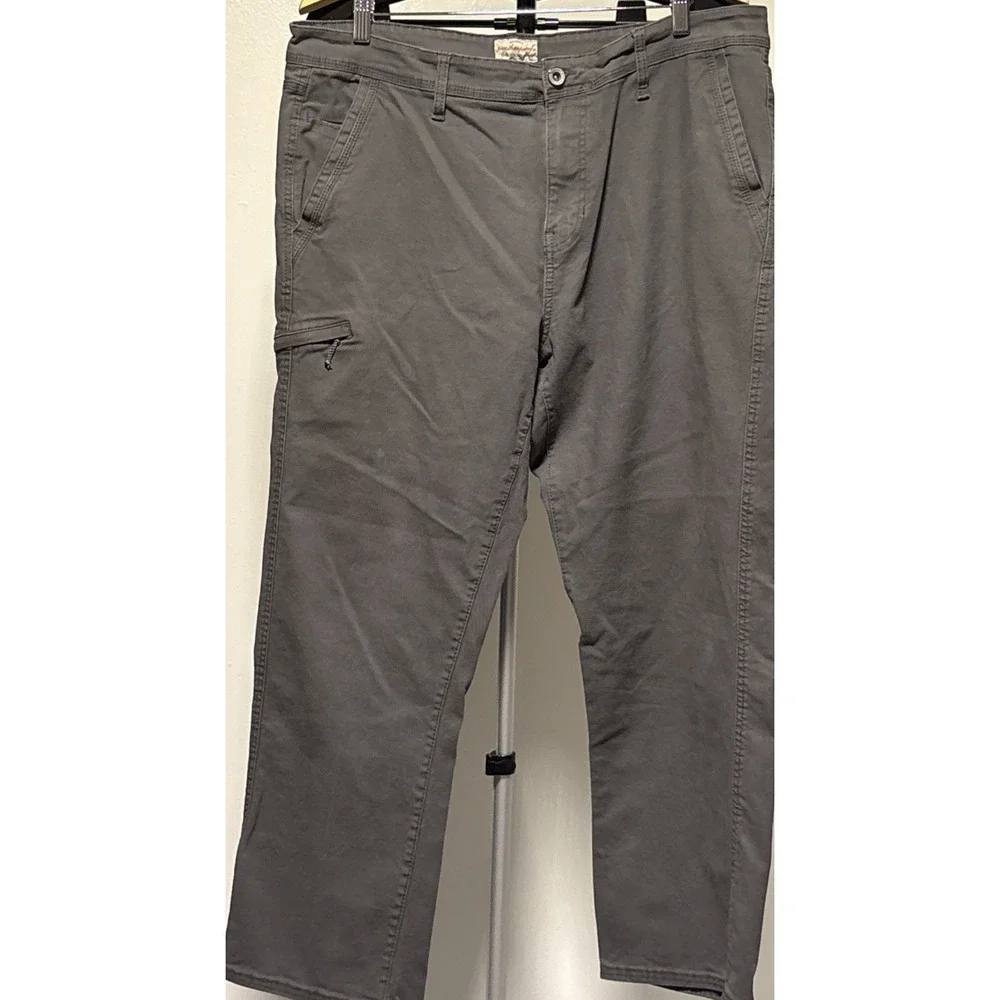 Weatherproof Vintage Flex Utility Pants Mens Relaxed Fit Stretch 5-Pocket Canvas