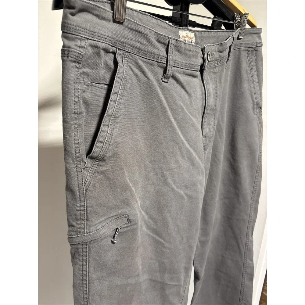 Weatherproof Vintage Flex Utility Pants Mens Relaxed Fit Stretch 5-Pocket Canvas