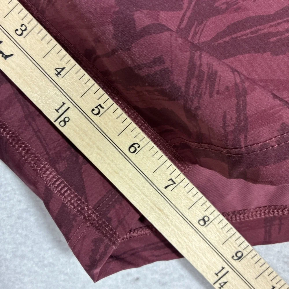 Public Rec Mens Flex Shorts Lined 40 Maroon Camo 7