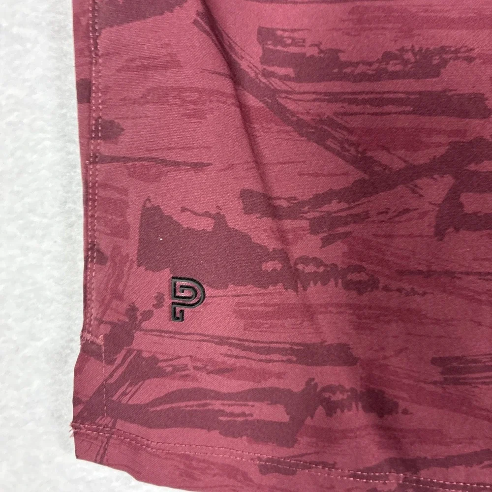 Public Rec Mens Flex Shorts Lined 40 Maroon Camo 7
