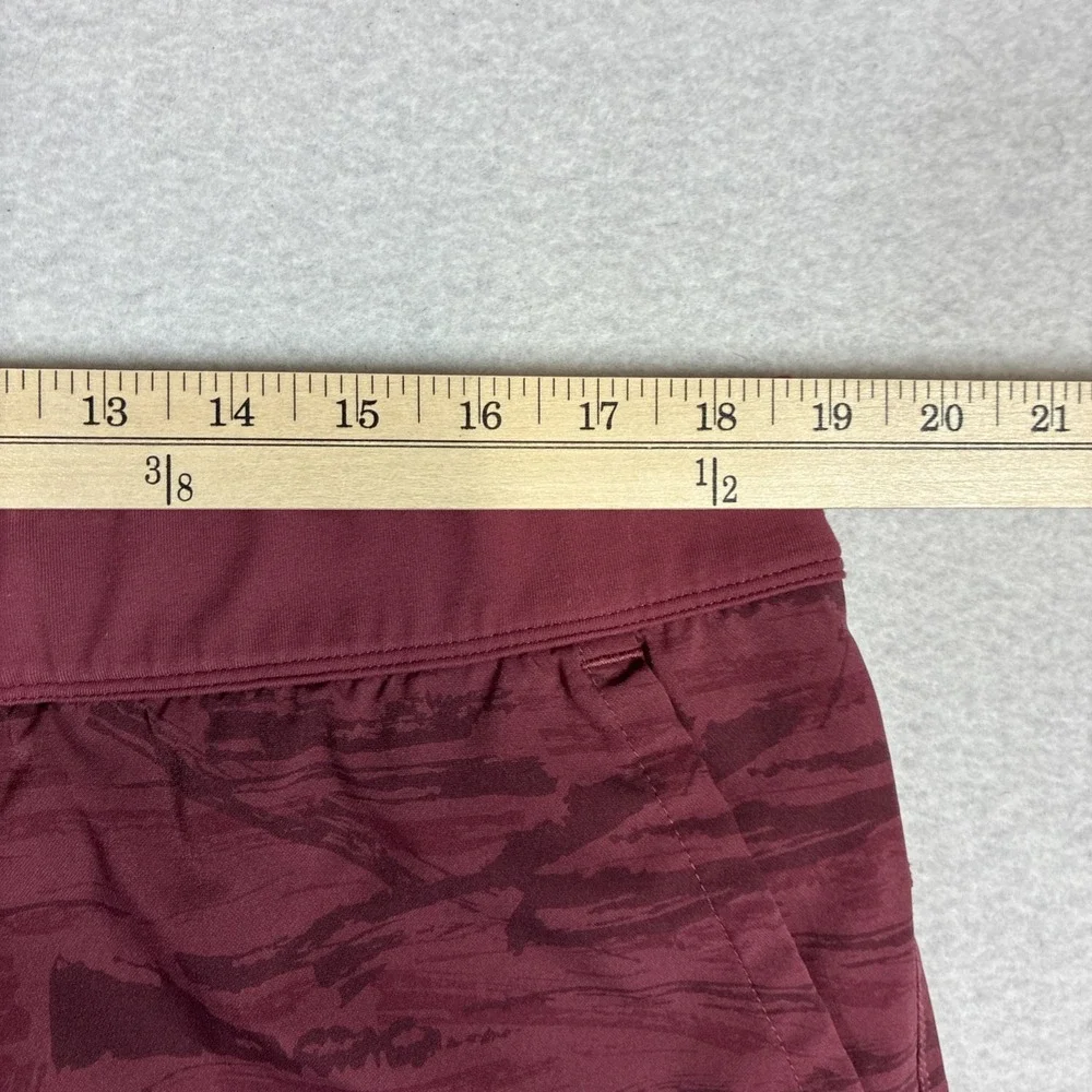 Public Rec Mens Flex Shorts Lined 40 Maroon Camo 7