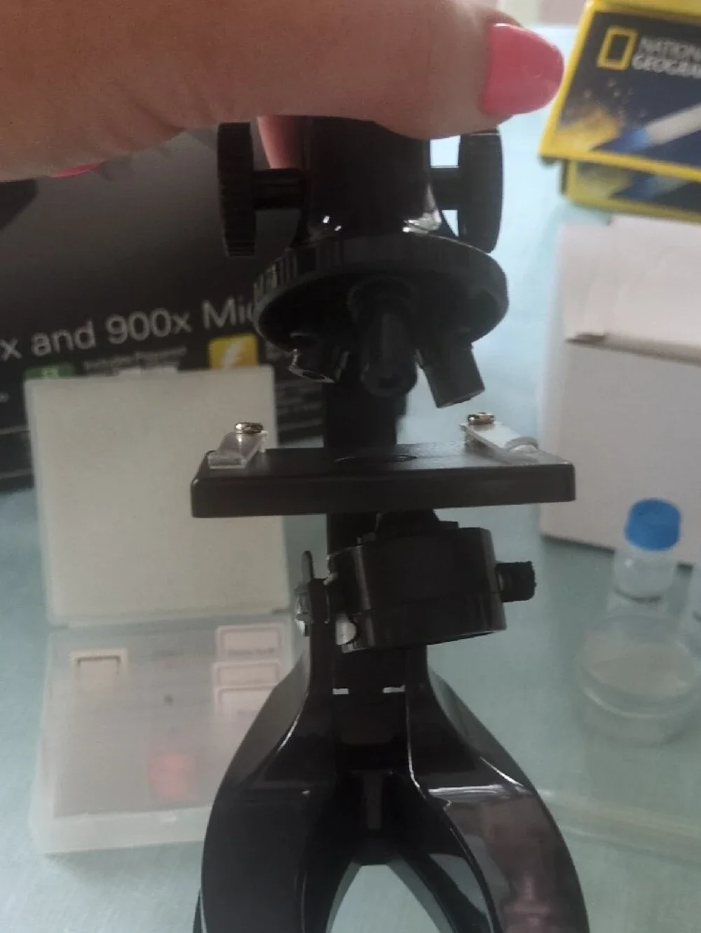 Smithsonian Kids Black 3-in-1 Microscope Set for Hands-On STEM Learning