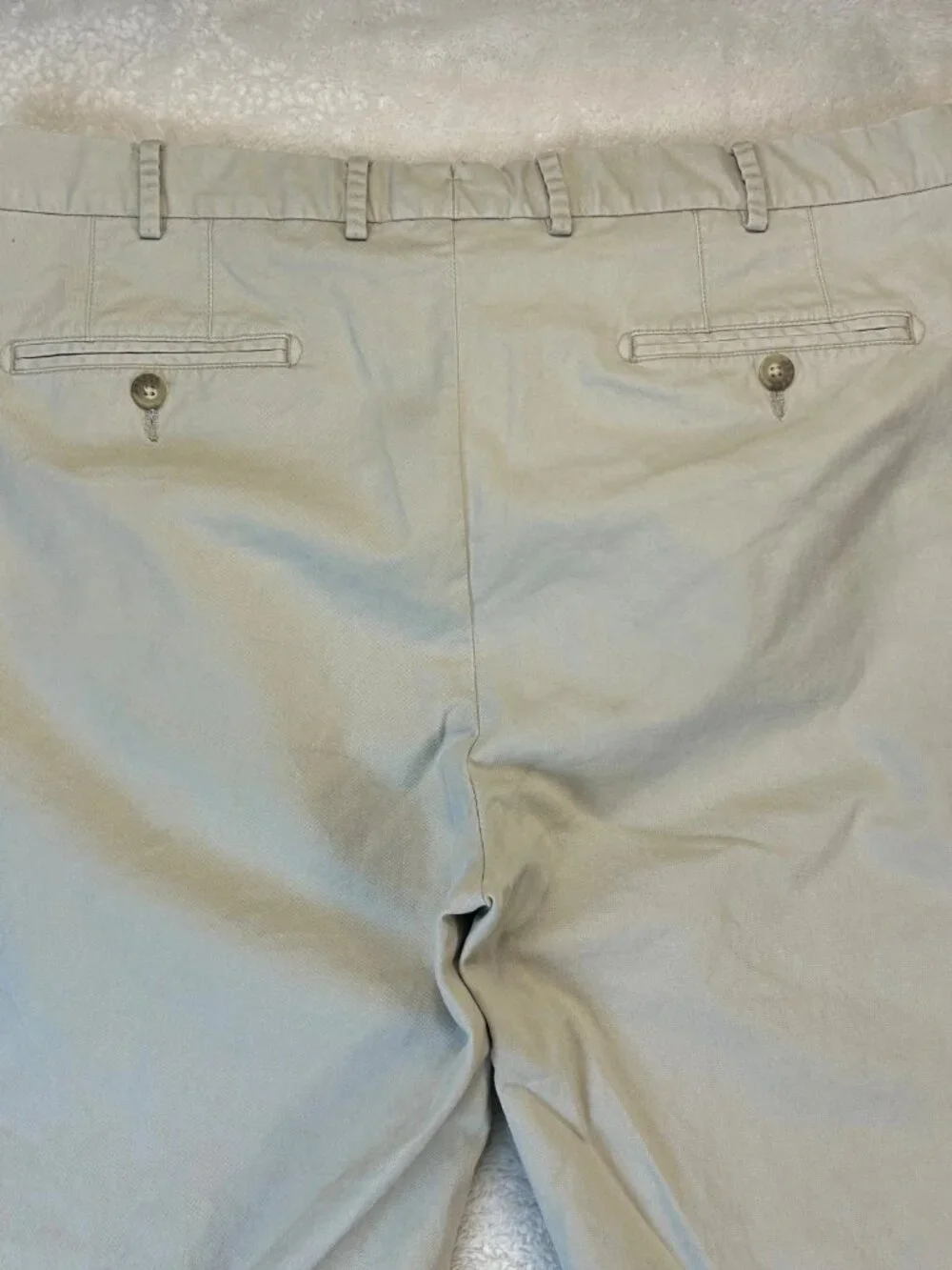 Peter‎ Millar Chino Pants Mens 38 Gray Flat Front Mid Rise Stretch Straight Leg