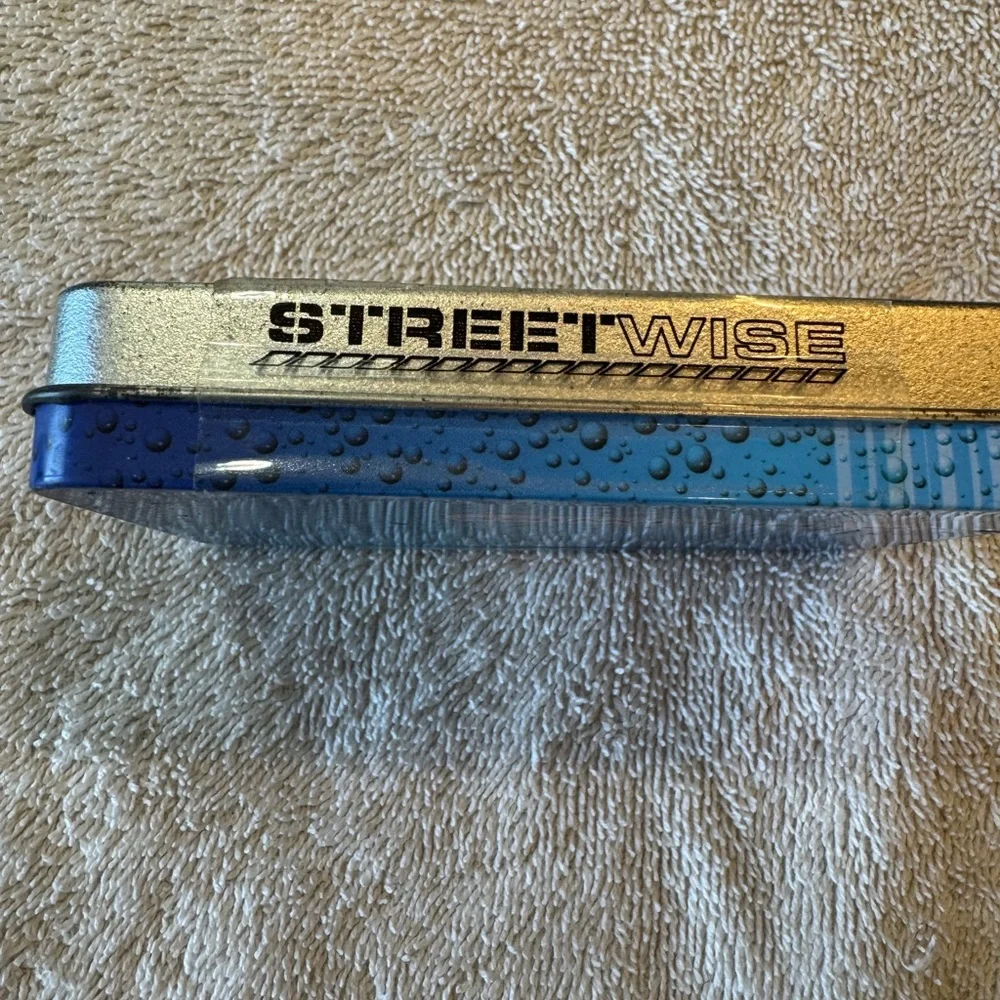 Streetwise Magnetic Hematite Necklace early 2000’sBlue Beads‎ 20” NOS Sealed Tin