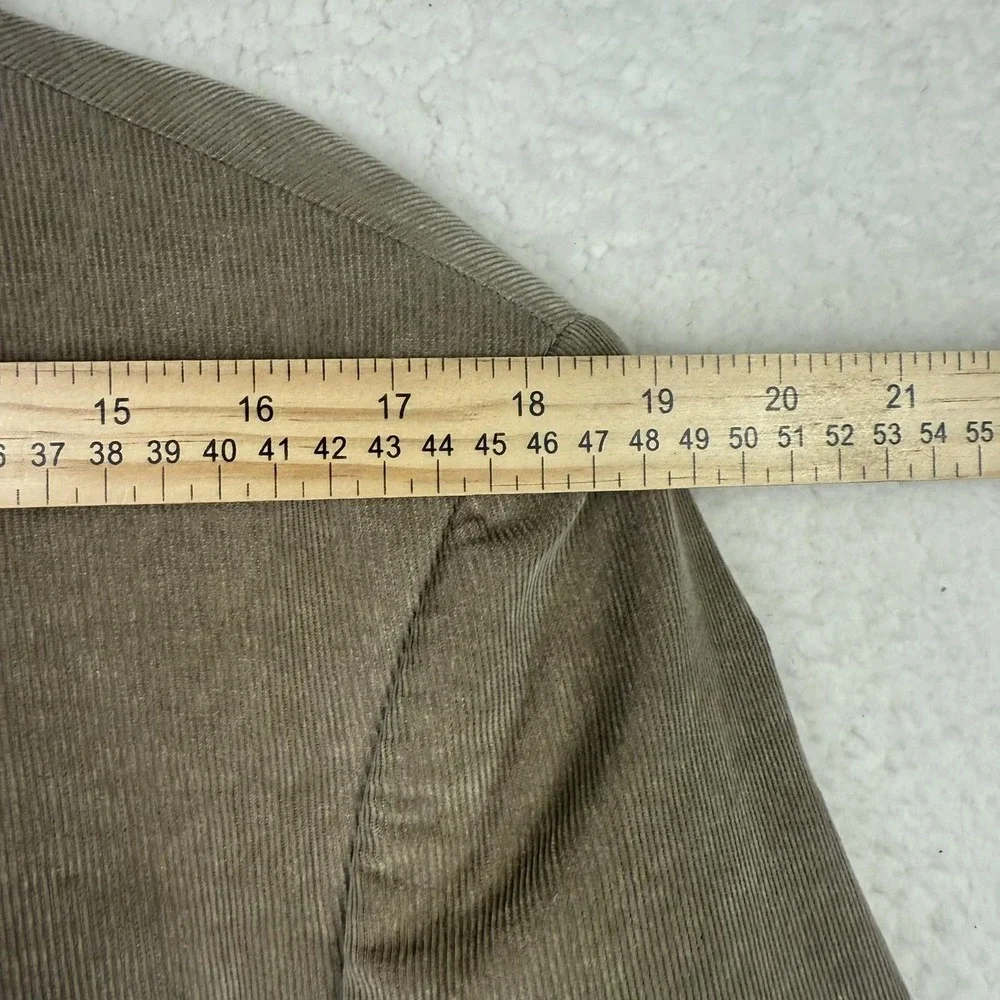 Madison Blazer Mens 42R Tan‎ Corduroy Sport Coat Two Button Paisley Lined Jacket