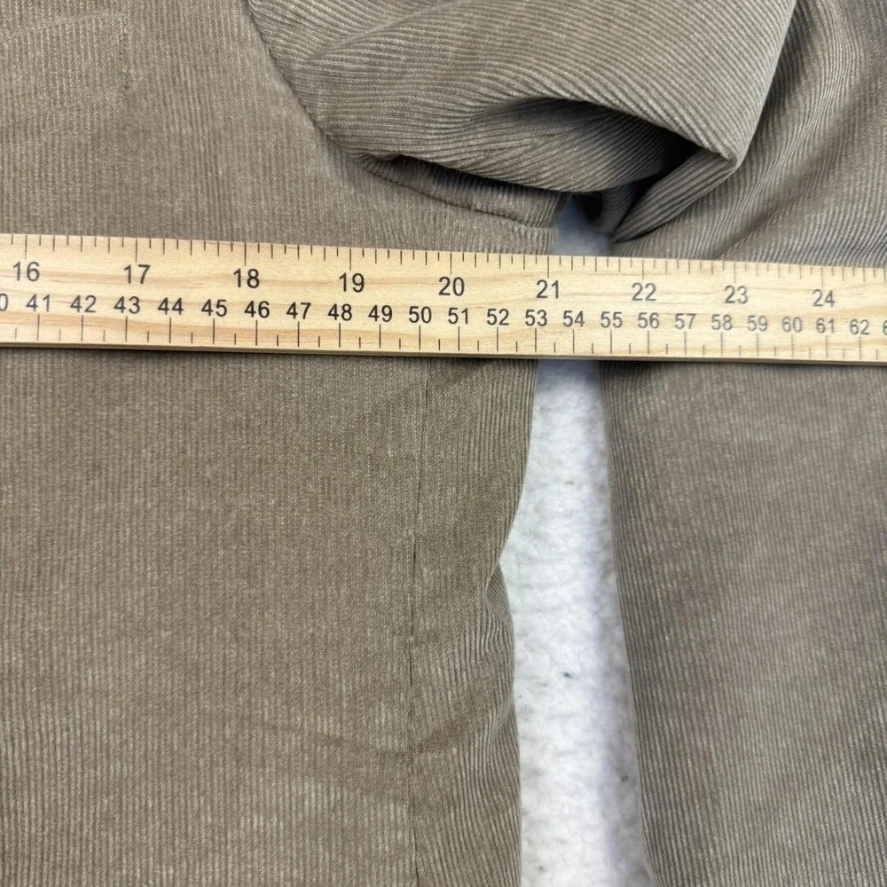 Madison Blazer Mens 42R Tan‎ Corduroy Sport Coat Two Button Paisley Lined Jacket