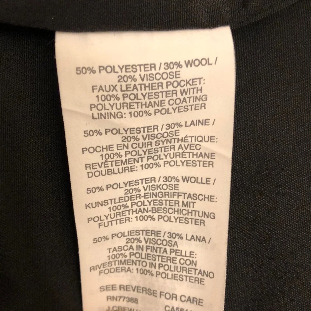 J. Crew crew herringbone