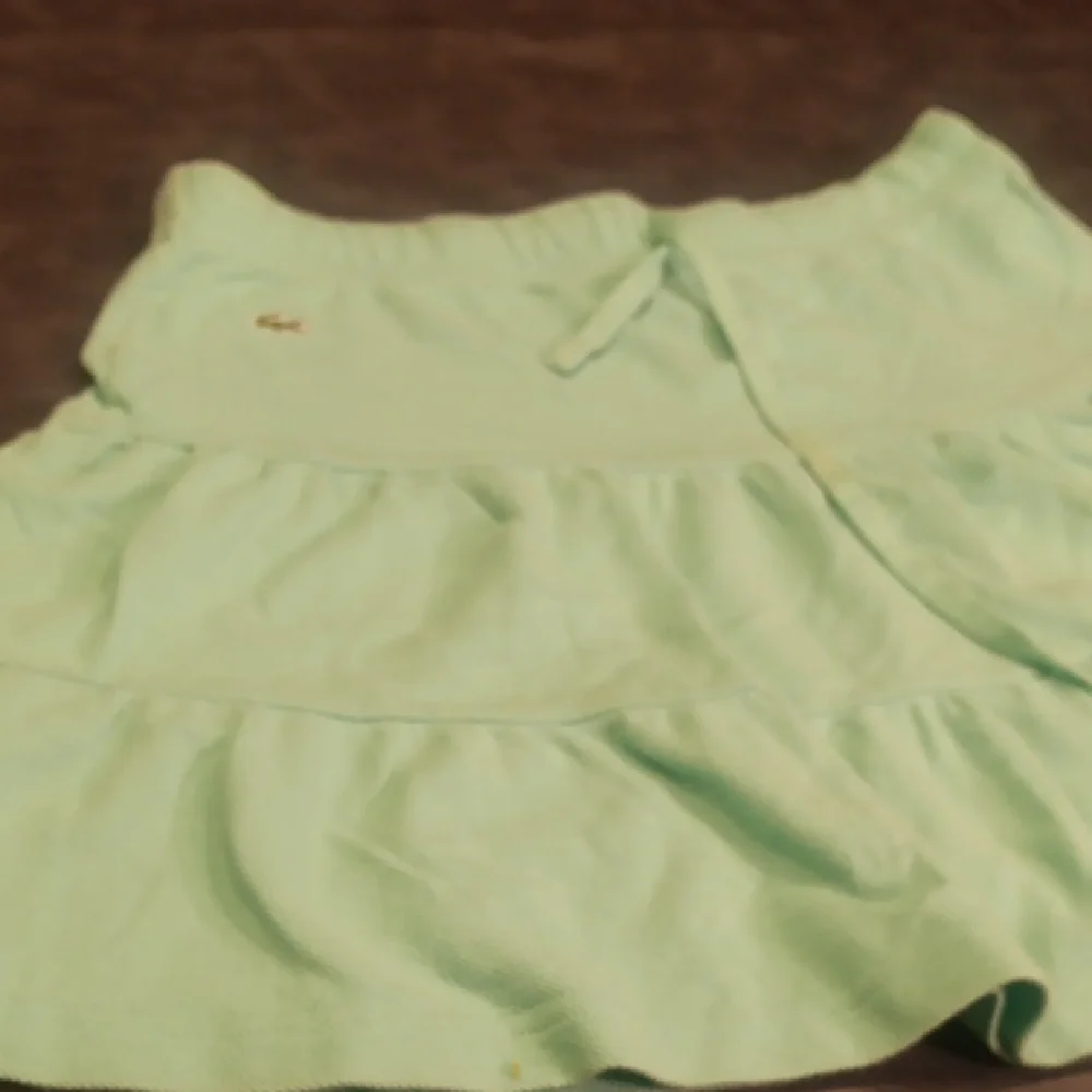 Vintage Lacoste Tiered Ruffle Tennis Skirt