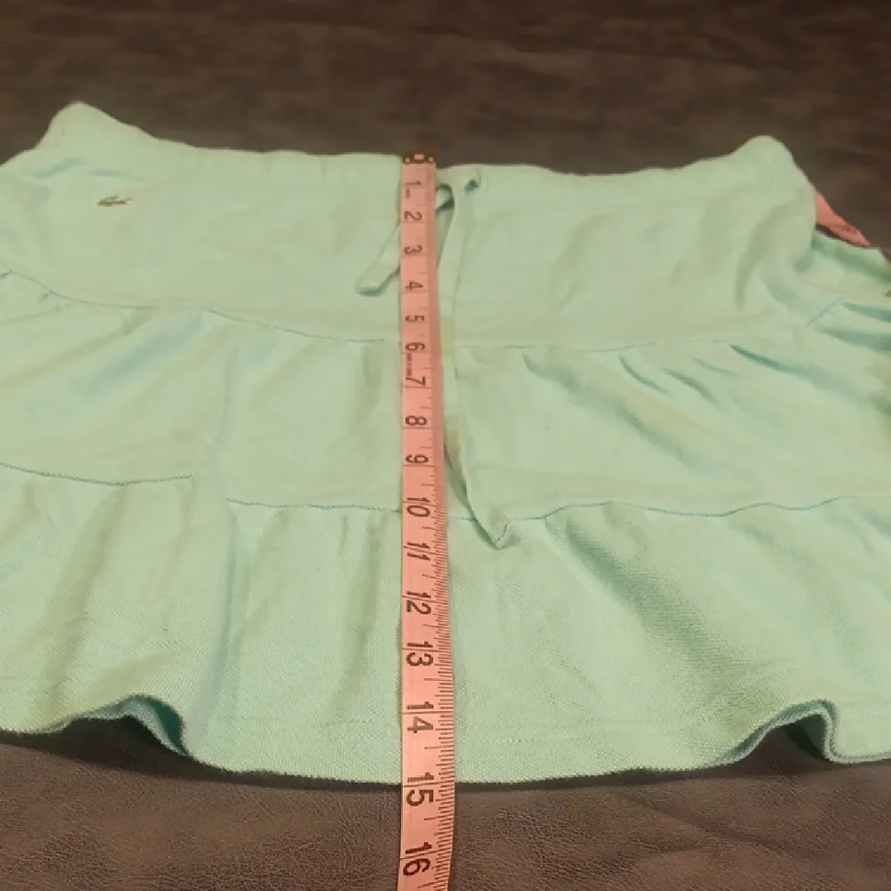 Vintage Lacoste Tiered Ruffle Tennis Skirt