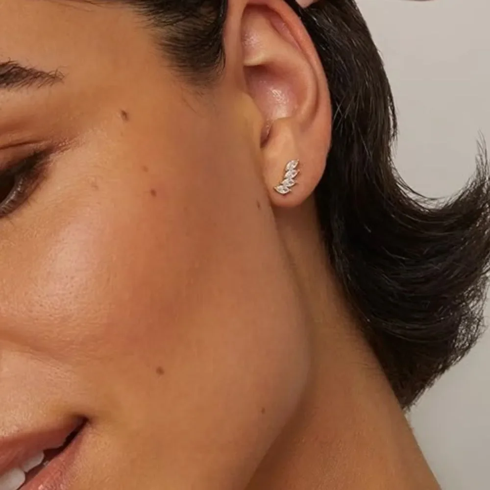 Planet Gold earrings add
