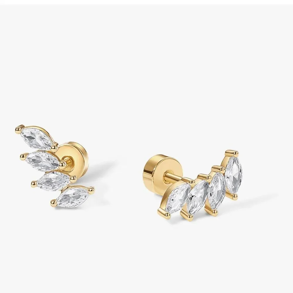 Planet Gold any earrings